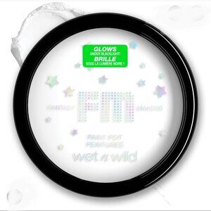 Wet n Wild Fantasy Makers Paint Pot in UV White NIP/Sealed Glows in Blacklight